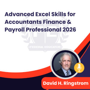 Advanced Excel Skills for Accountants Finance & Payroll Professional 2026