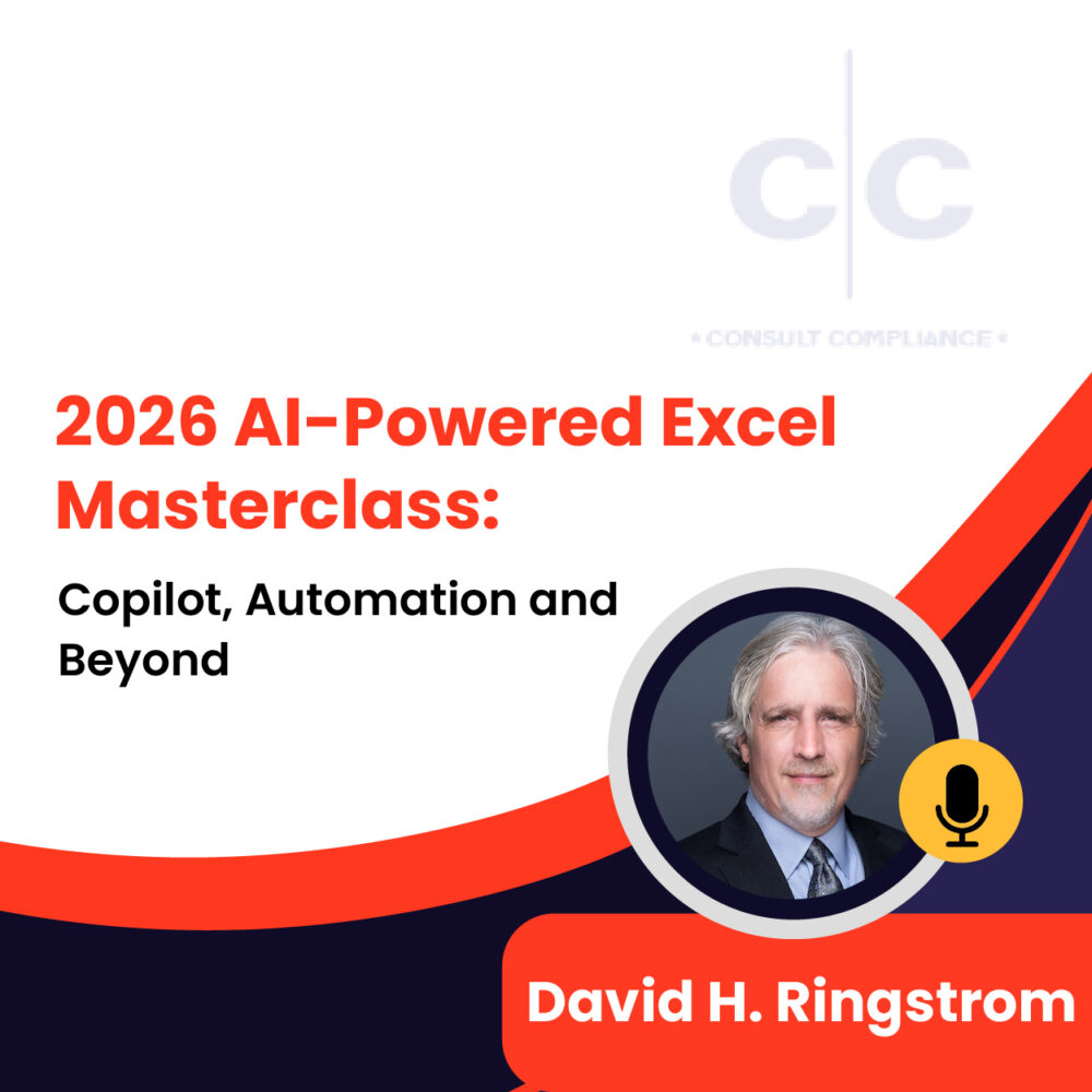 2026 AI-Powered Excel Masterclass: Copilot, Automation and Beyond