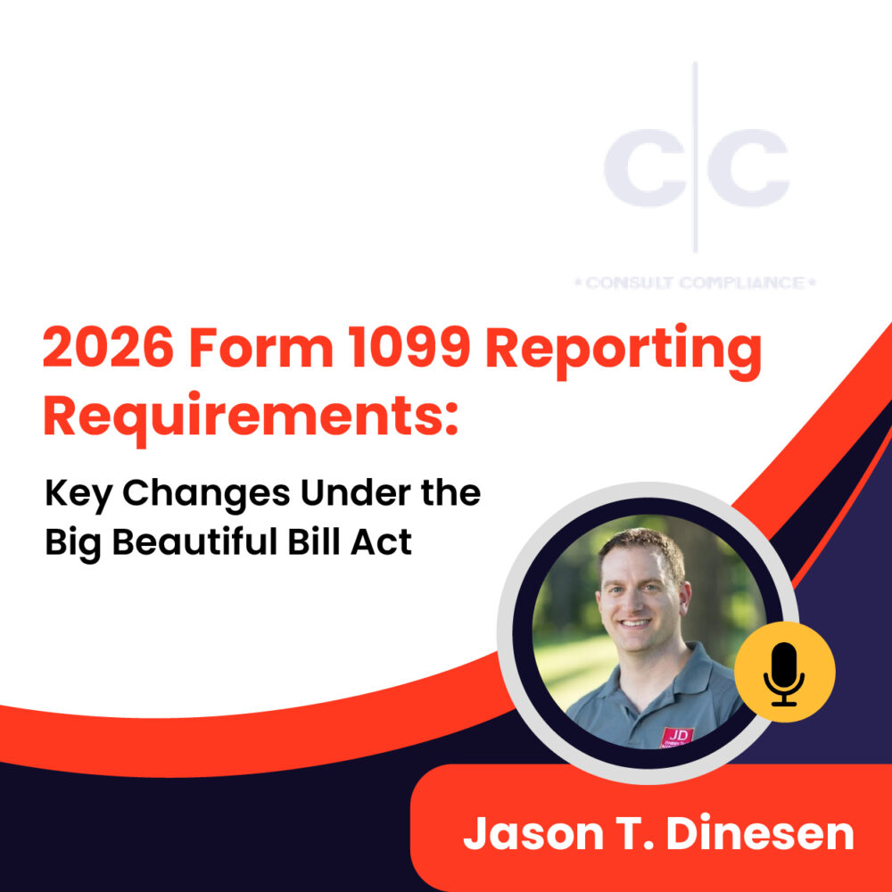 2026 Form 1099 Reporting Requirements: Key Changes Under the Big Beautiful Bill Act