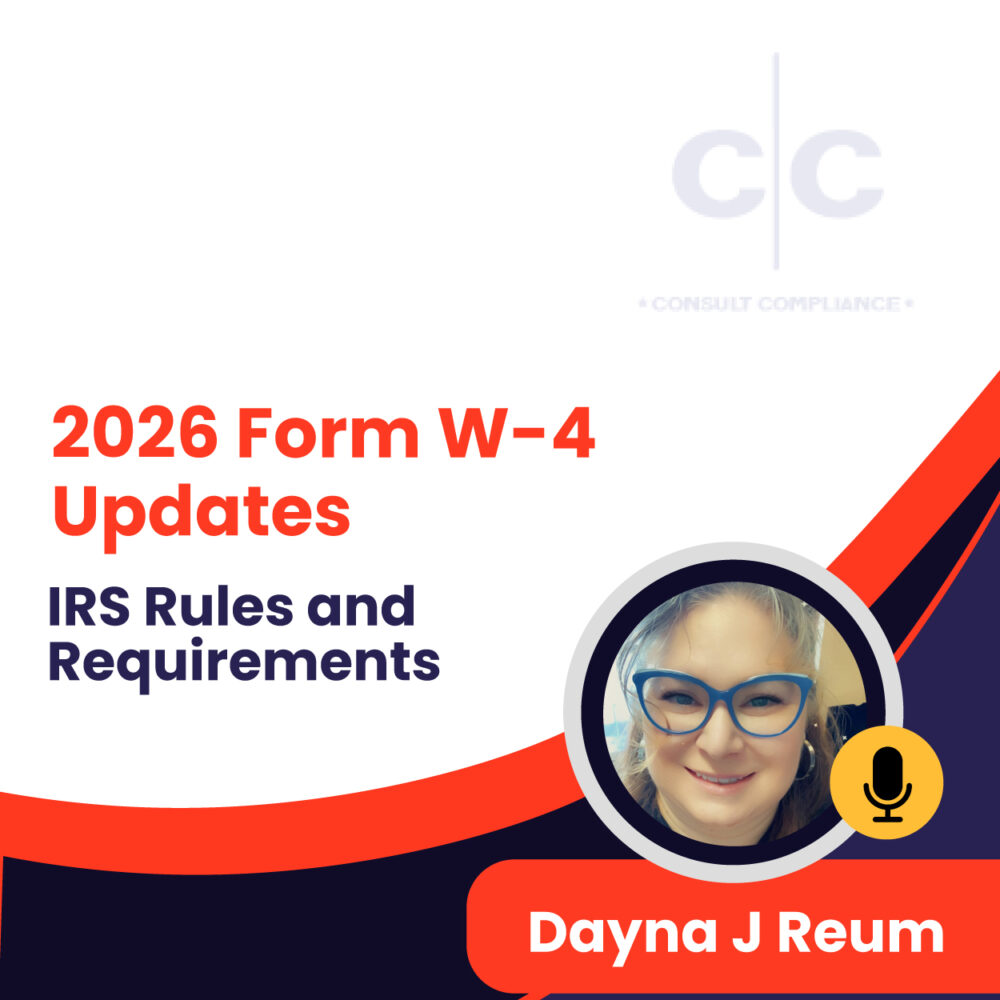 2026 Form W-4 Updates – IRS Rules and Requirements